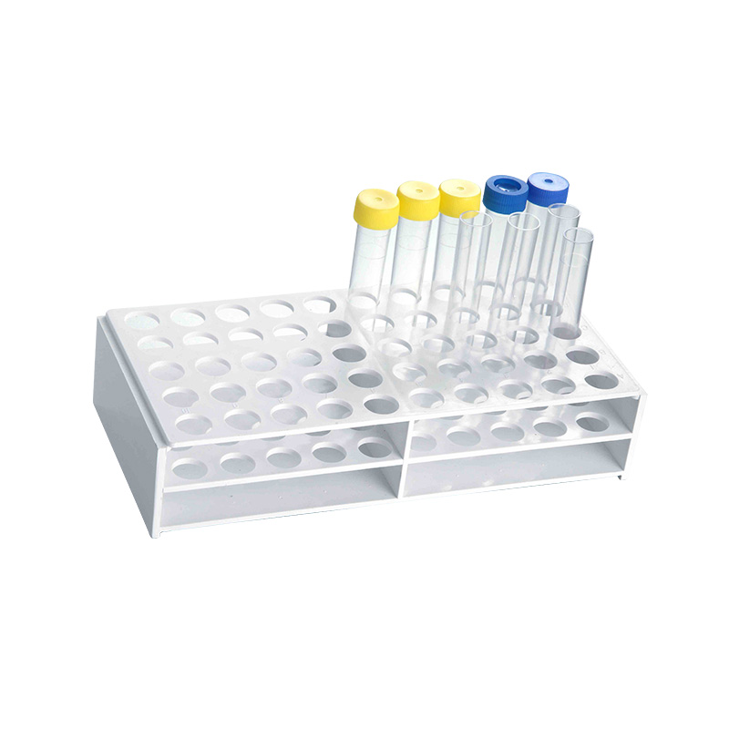 One-piece test tube cases